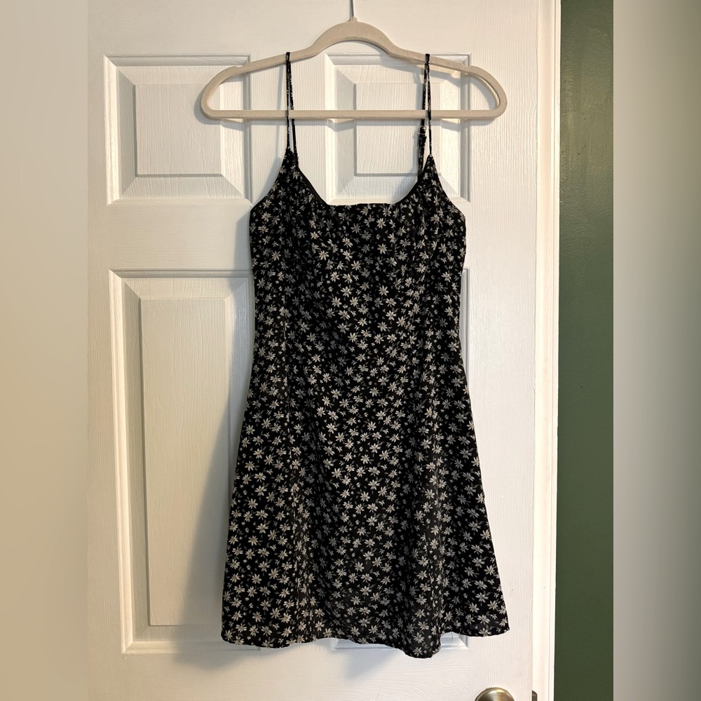 Black Better Be Floral Dress